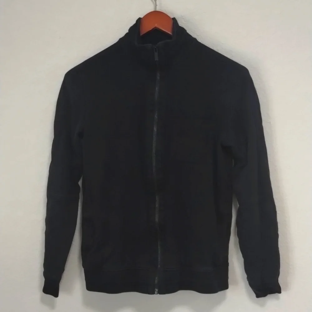 Hugo Boss Zip Up Black Sweater - Picture 1 of 12